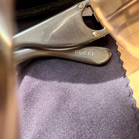 Rare Authentic Gucci Bamboo Horsebit Sunglasses - Picture 4 of 6